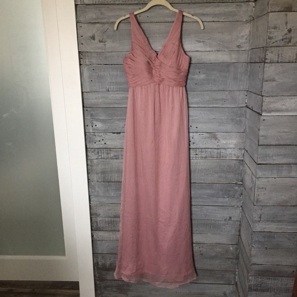 BHLDN Anthropologie Long Angie Dress Purple/Pink, XS - Picture 2 of 15